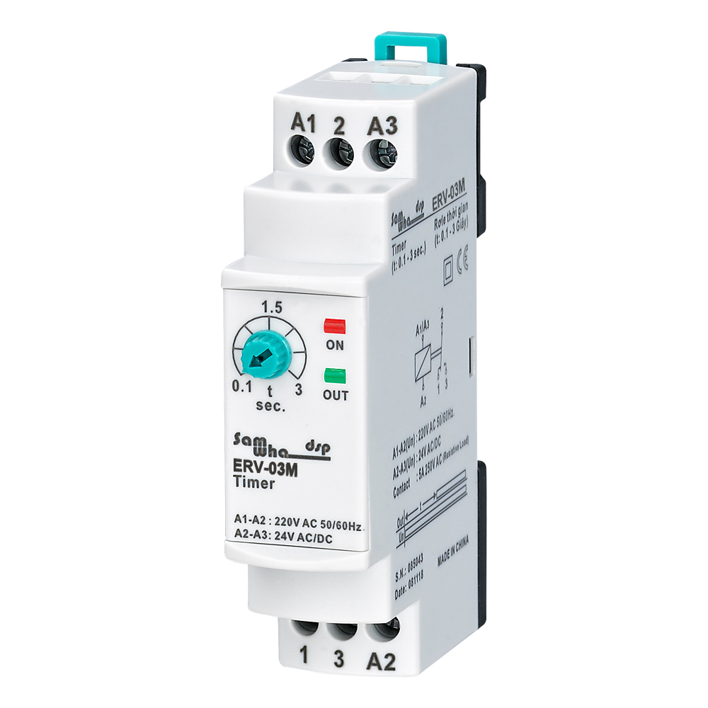 Shelly Relay Module - Samwha-Dsp ERV-XXM Kapalı Gecikme Zaman Rölesi