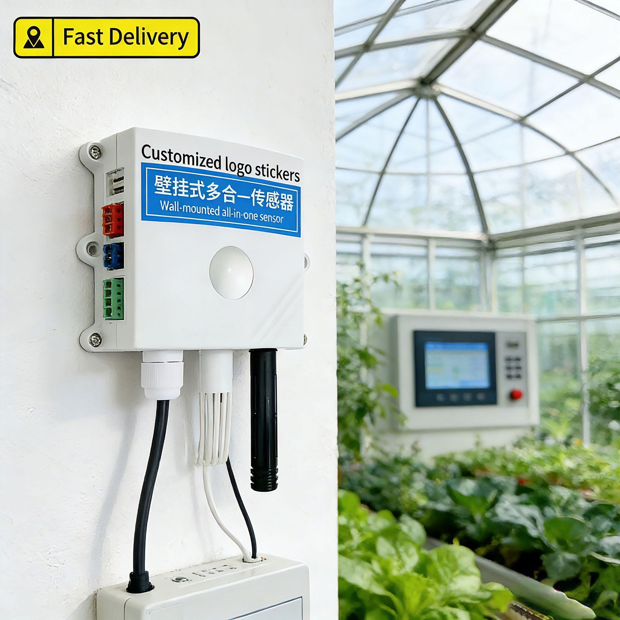 Temperature Humidity Sensor - 2026 Fabrika Çıkışlı IoT Duvara Monte