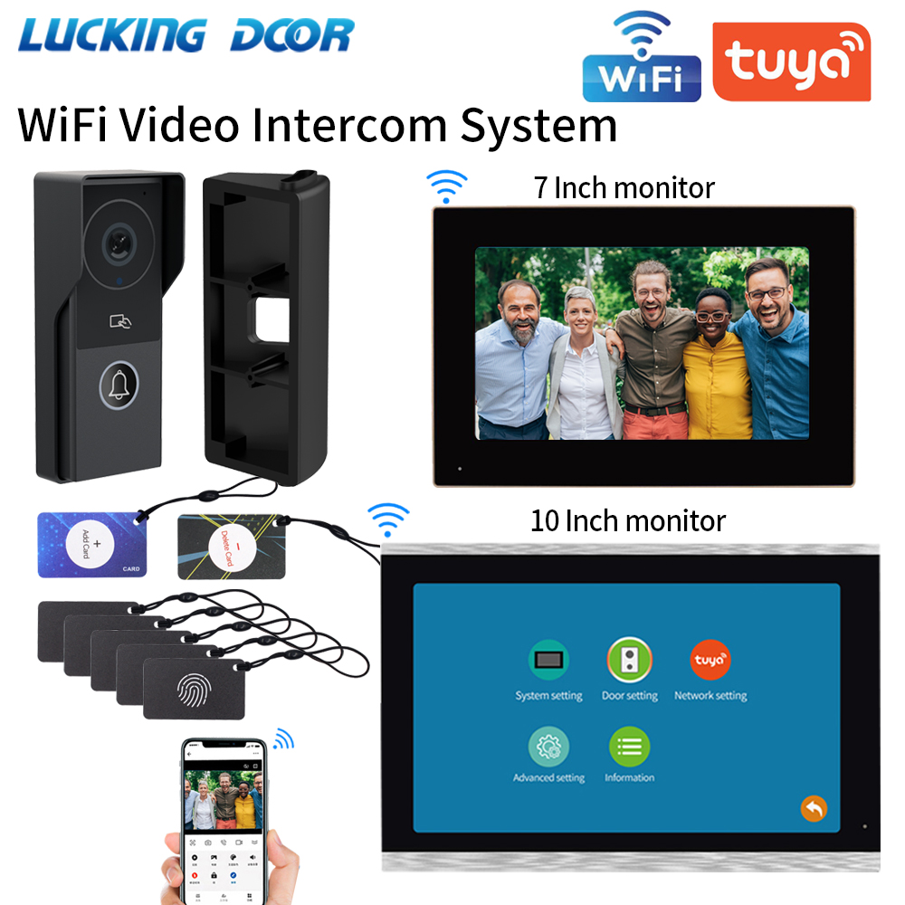7/10 inç görüntülü interkom 10 - Smart Doorbell Wired incelemesi ve fiyatı