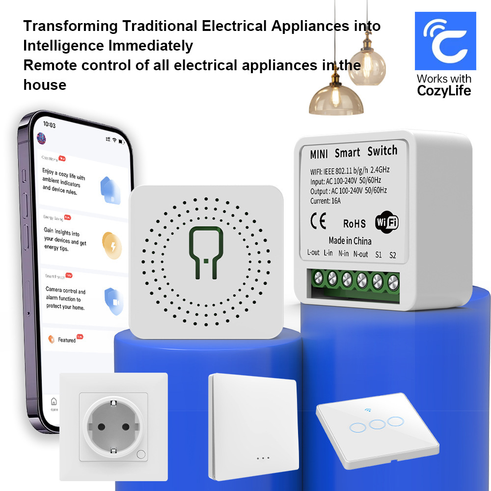 Akıllı Ev WiFi Röle Modülü 16A - Diy Smart Home Automation Devices incelemesi ve fiyatı