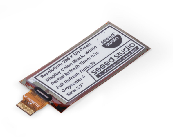 104990852 2.9 inç Esnek Monokr - Display Epaper 2.9 incelemesi ve fiyatı